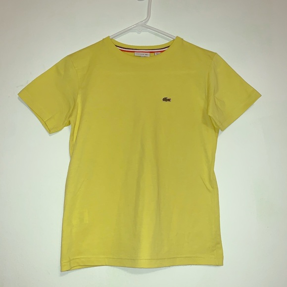Lacoste yellow t-shirt - Picture 1 of 2